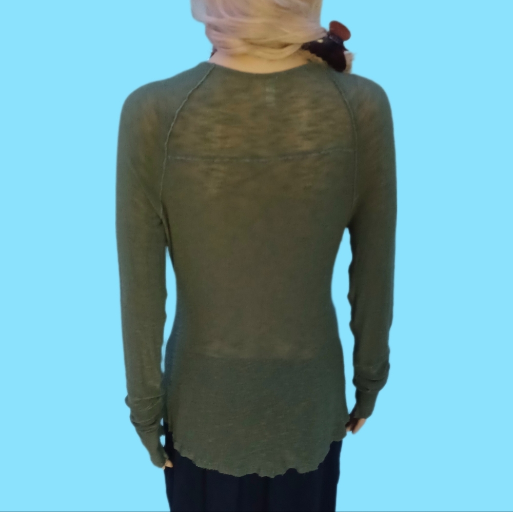 💙Intimately Free people L cut-out tunic top - Picture 6 of 8